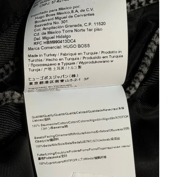 Hugo Boss Tailored Shawl Lapel Dinner Jacket – 40R – Black/Silver - Picture 6 of 11